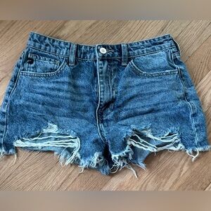 NWOT Mid rise denim shorts